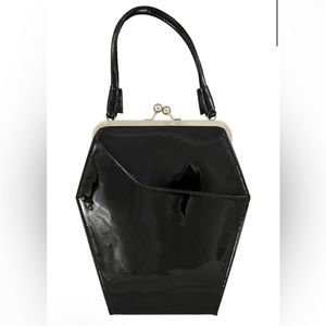 Tatyana To Die For Coffin Purse - Black